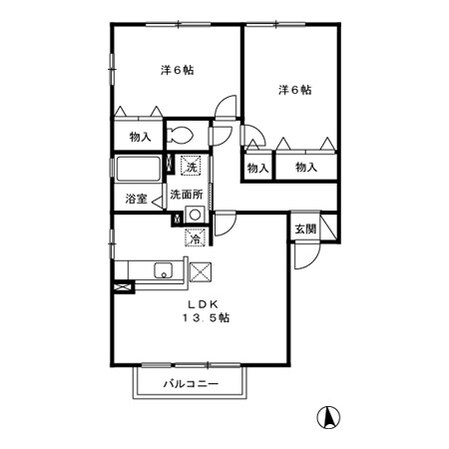FANTASISTAの物件間取画像